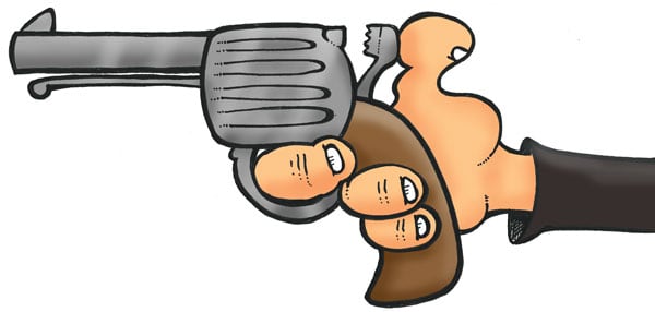 abraham-lincoln-cartoon-drawing-assassination-gun