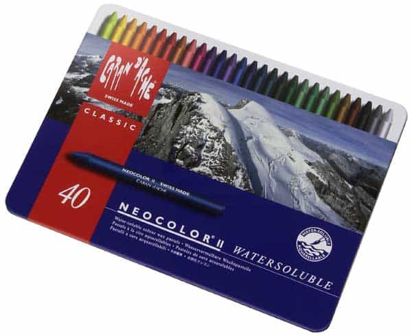 choosing the best water-colour pencils caran-dache-40