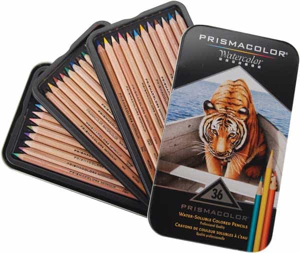 prismacolor premier watercolor colored pencils