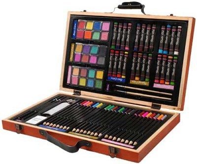 Doric 80 piece art set best colored pencils for artists