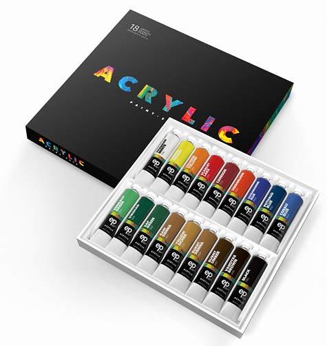 Acrylic artists watercolor paint set