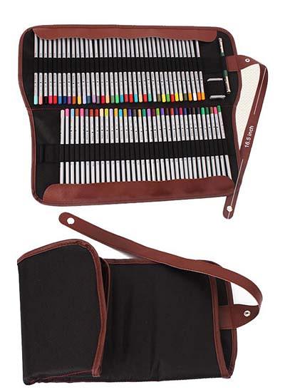 Pencil Wrap Case with Drawing & Sketching Tools