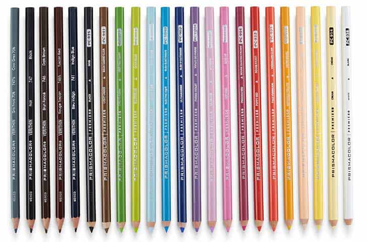 Prismacolor Colored Pencils Box of 72 Assorted Colors, Triangular Scholar  Pencil Eraser and Premier Pencil Sharpener