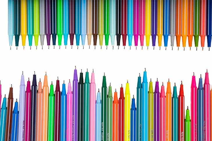 Aen-Art-72-Fineliner-Color-Pen-Set,-Colored-Fine-Line-Drawing