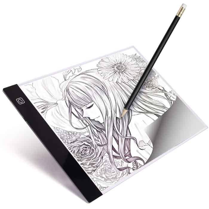 Ultra-Thin LED Light Pad for Tracing and Drawing