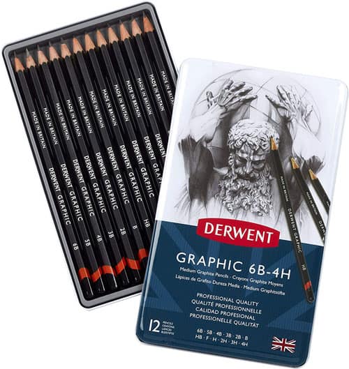derwent graphite pencils